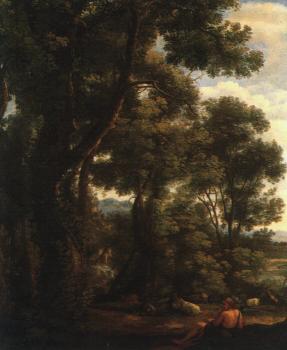 尅勞德 洛朗 Landscape with Goatherd 尅勞德 洛朗 Landscape with Goatherd